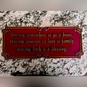 Decorative Wall Plaque